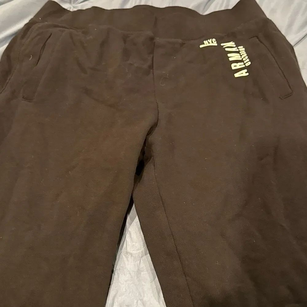 Armani exchange black sweatpants size large